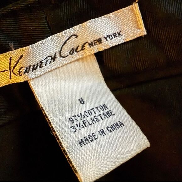 Kenneth Cole canvas moto zipper cargo pants - Picture 2 of 5